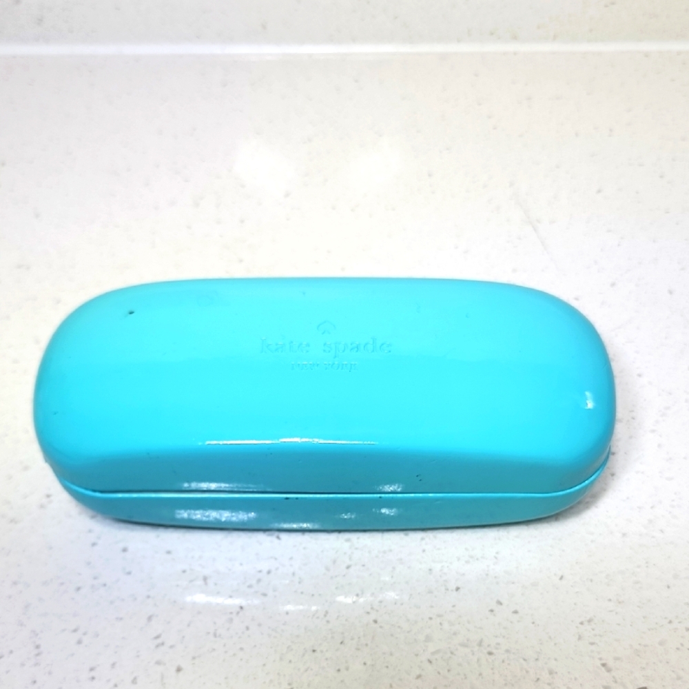 Kate Spade Clam Aqua Glasses Case